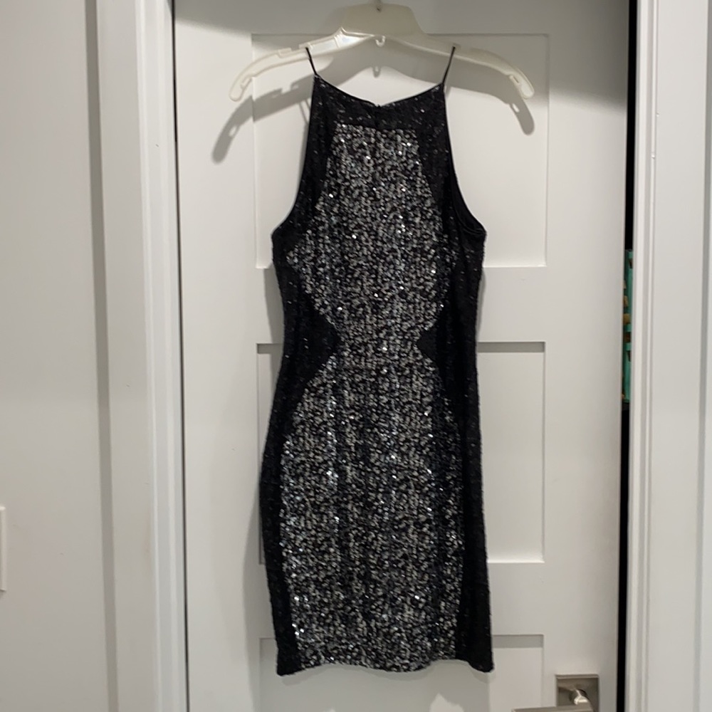 Dress the Population sequin mini dress M - Picture 2 of 4